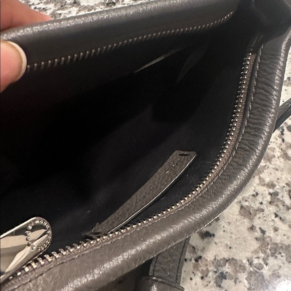 Marc by Marc Jacobs Pebbled Grey Crossbody - Picture 8 of 10
